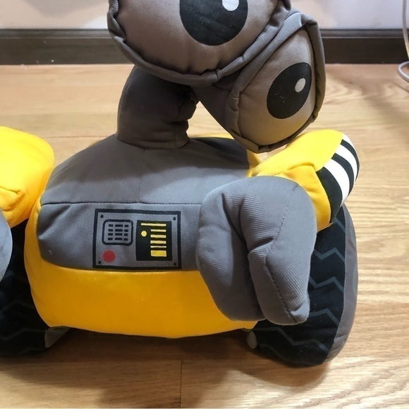 Disney Wall-E Plush Robot Kids Toy Yellow Gray - Picture 2 of 10